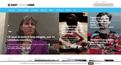 Desktop Screenshot of eastlondonlines.co.uk